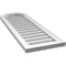 Ekena Millwork Octagonal Top Surface Mount PVC Gable Vent w/ 2"W x 1-1/2"P Brickmould Frame, 14"W x 42"H GVPOT14X4202SN - alternate 3